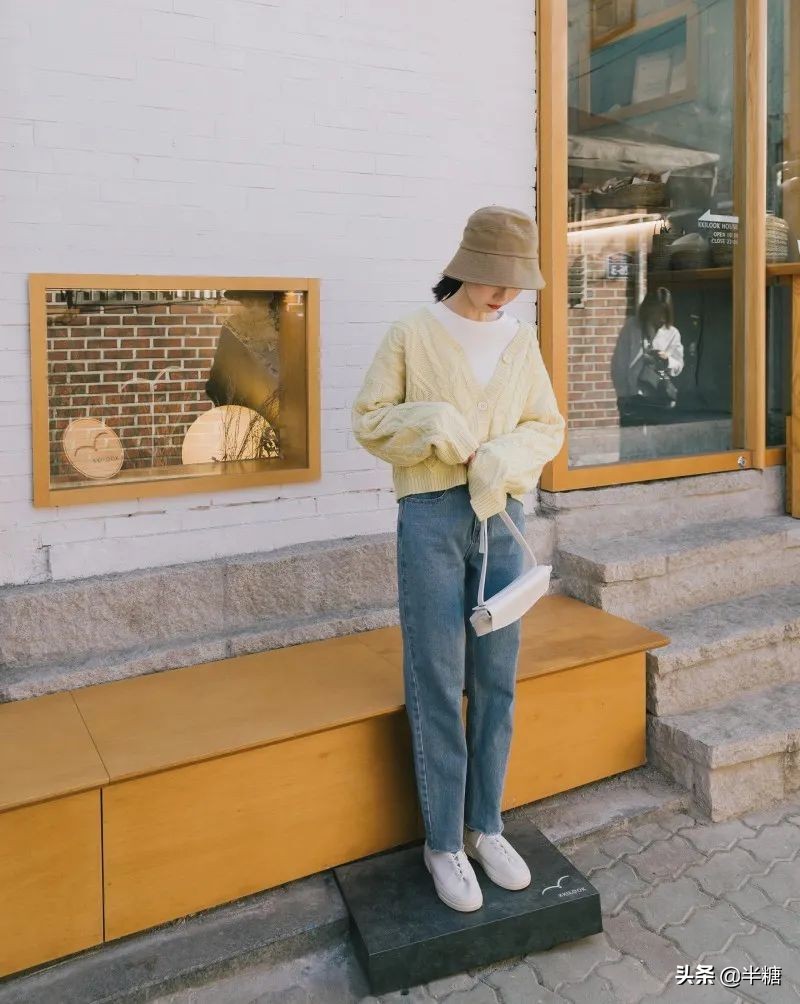 韩剧女主的穿搭连衣裙,韩剧女主穿条纹衬衫