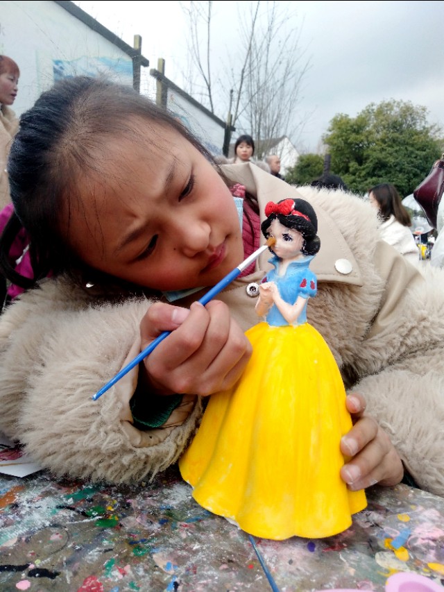 石膏diy绘画图片简单,diy染色石膏