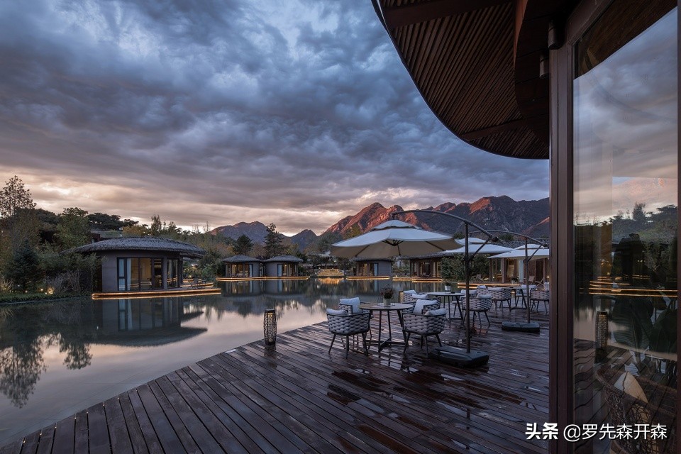 天津景区民宿设计效果图,旅游度假区民宿设计方案效果图