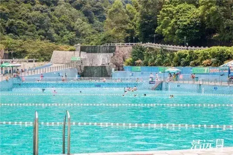 水上乐园天然泳池,水上乐园游泳玩水