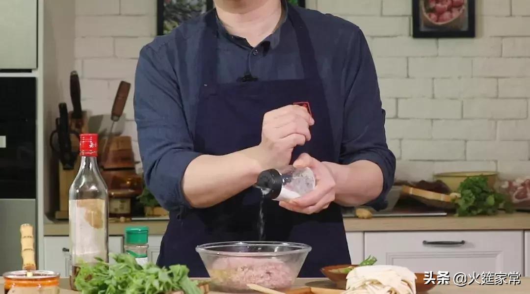 火哥抄手馅做法,四川红油云吞的做法