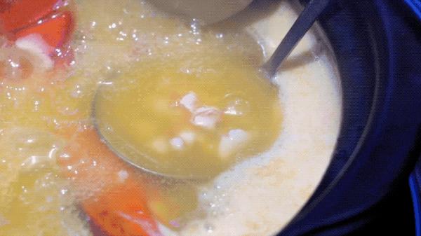 港式花胶鸡打边炉正宗做法,简易龙虾汤泡饭