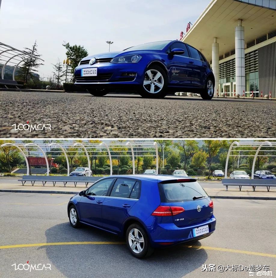 大众高尔夫7.5代1.4t落地价,高尔夫7代高级蓝