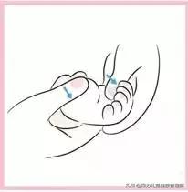 新手宝妈手把手教你教抚触按摩,新生儿脚底抚触按摩0-3个月