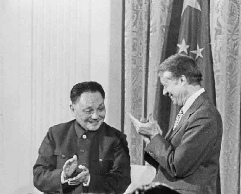 1979年*小平邓**访美,谈及往事总统卡特才意识到,自己早已败过一次