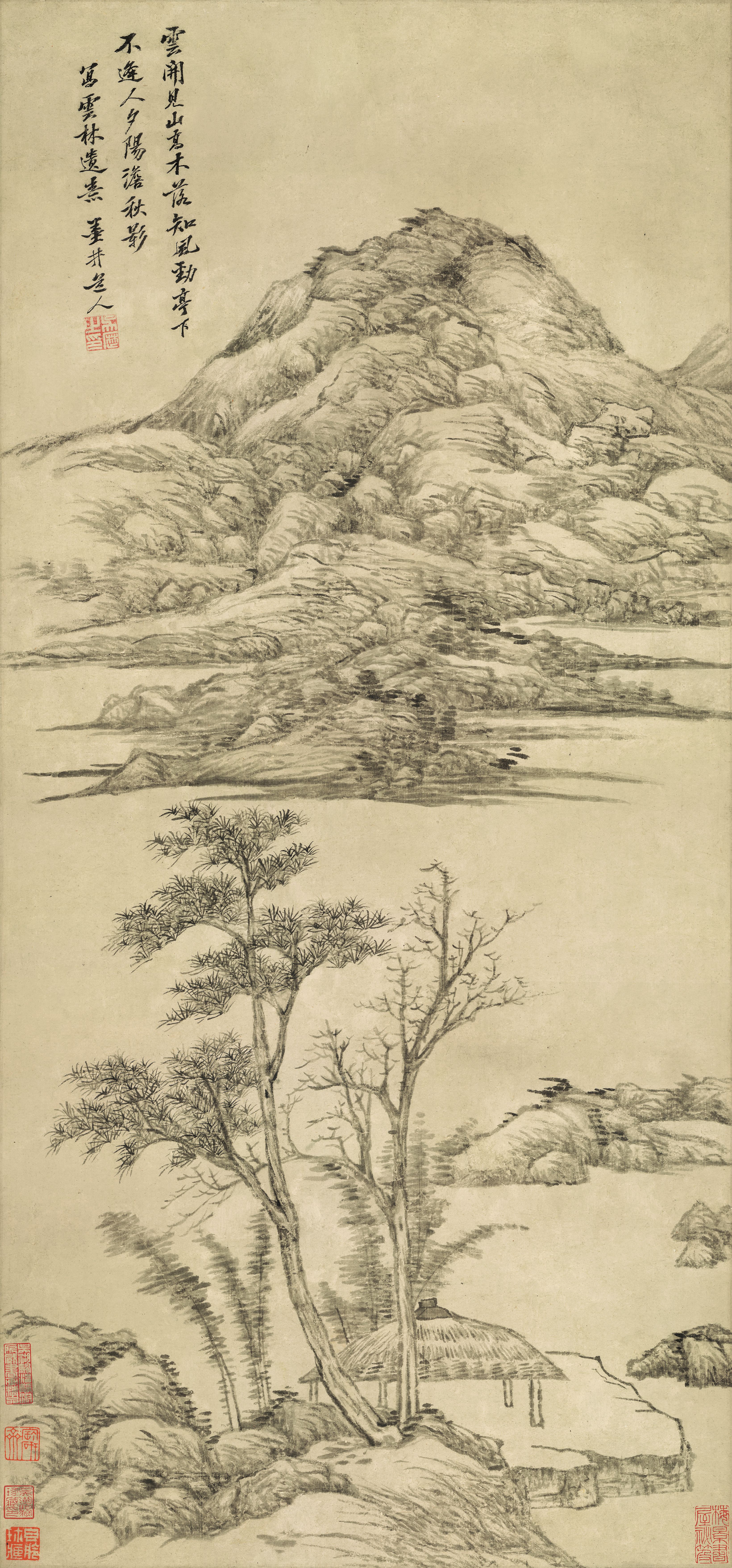 吴历国画山水,吴历山水画赏析