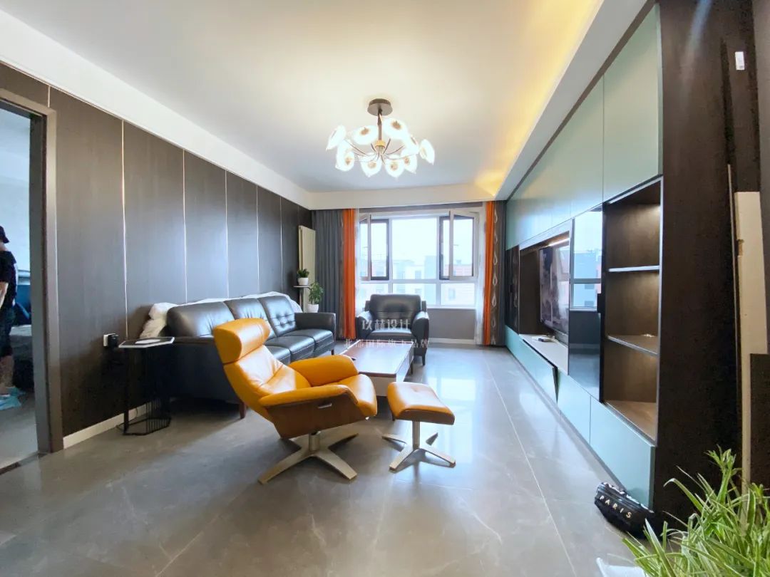 北京装修90平三室,北京90平方房屋装修设计现代简约