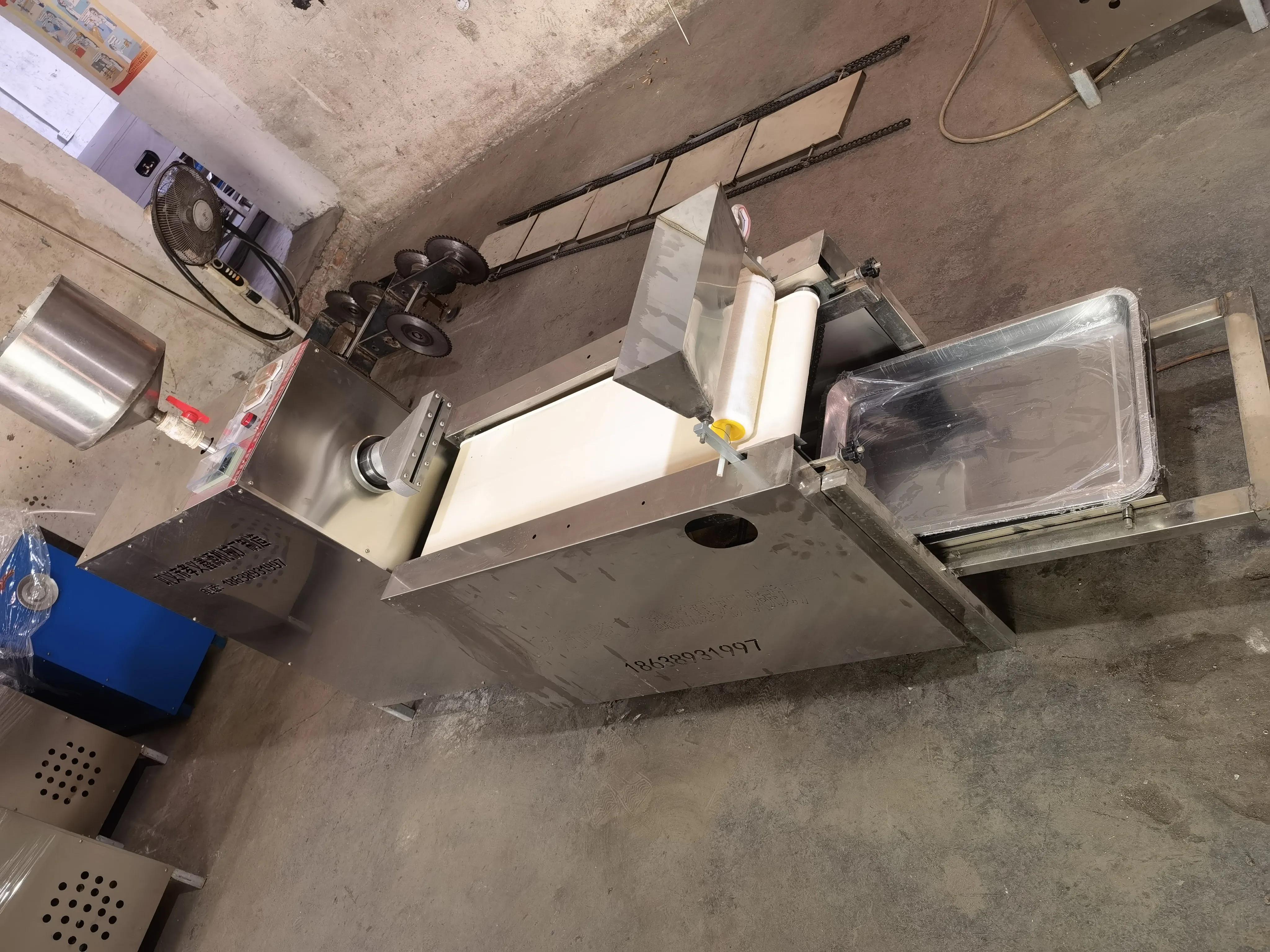 擀面皮机器全自动一体机,全自动擀面皮机操作方法