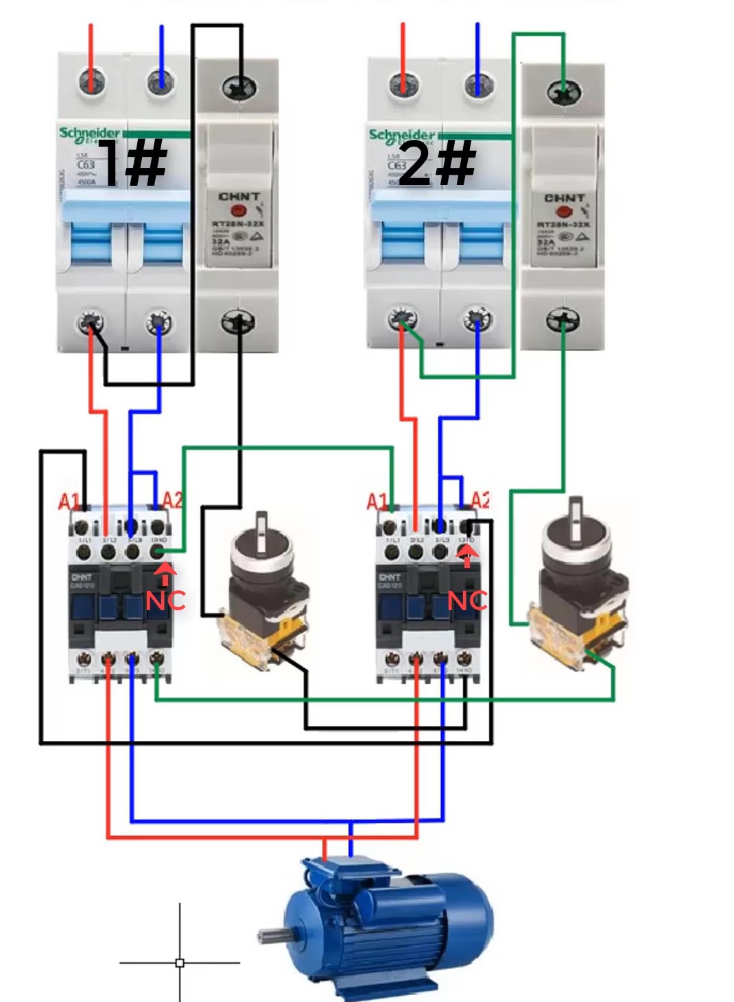两组电源供电如何自动切换,自动切换双电源教程