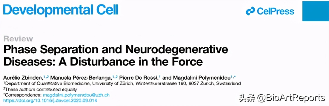双十一特别献礼：五篇论文齐发！相分离研究再上高楼