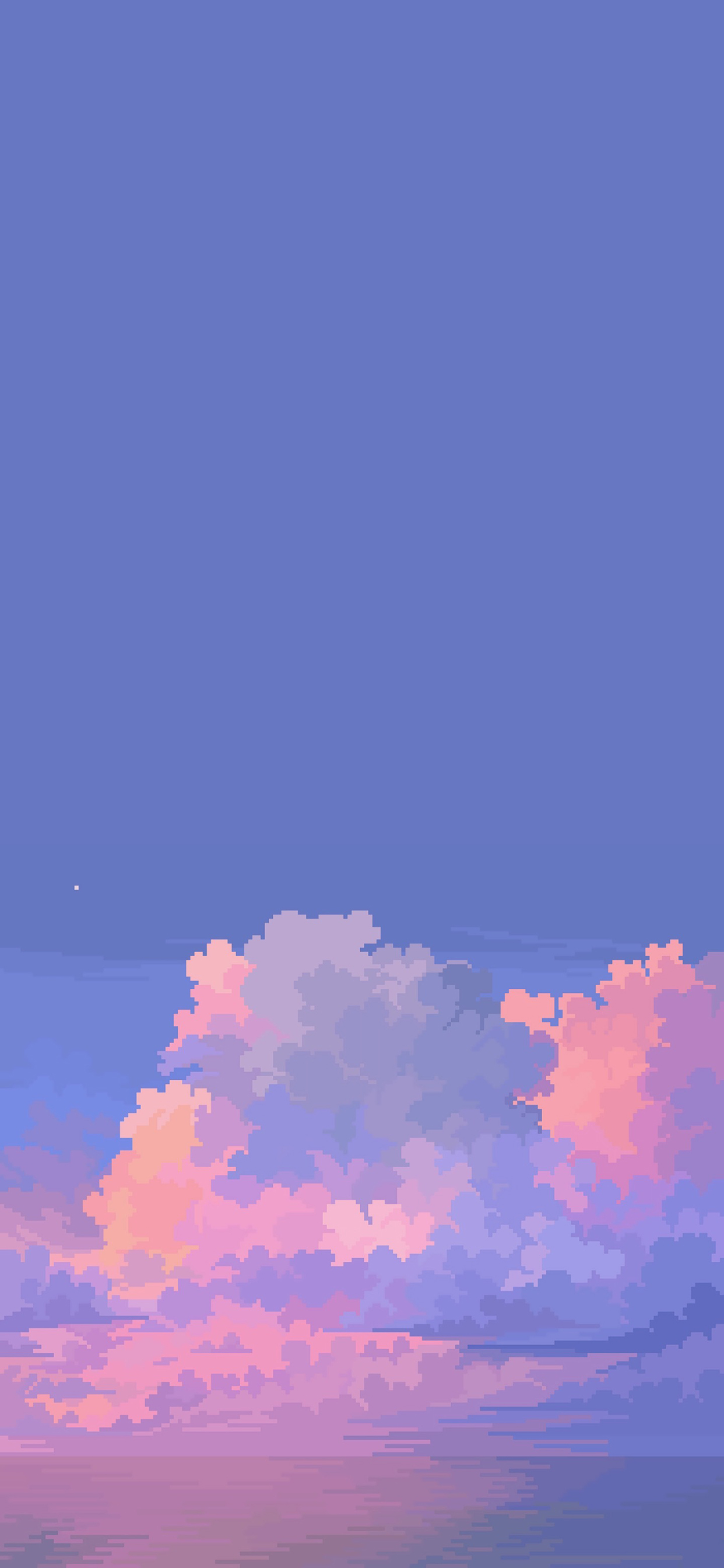 全面屏像素风壁纸,壁纸像素风格动漫