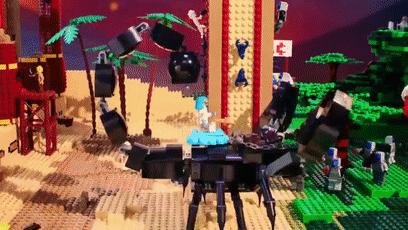 拼了10个小时的乐高弄散了,盘点乐高的崩溃瞬间