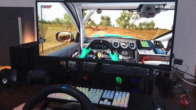 罗技g923力反馈方向盘 (开箱体验罗技g923赛车方向盘)