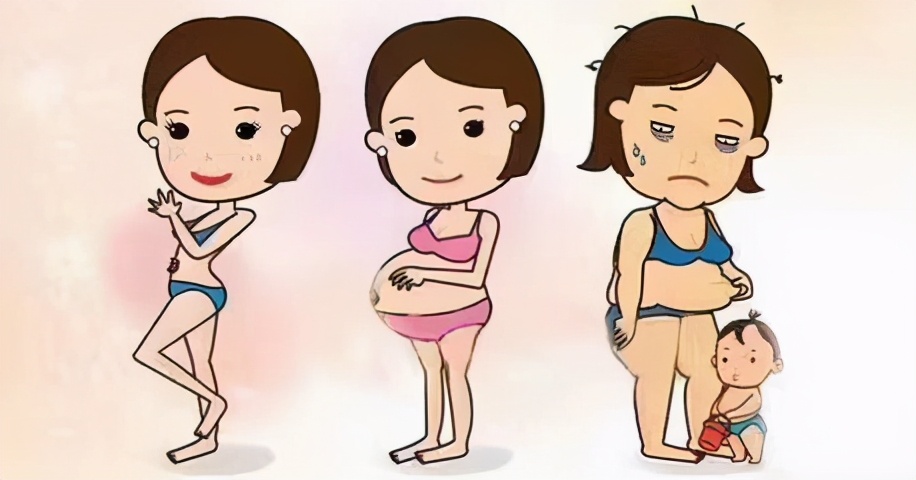 产后妊娠纹肚皮松怎么解决,产后肚子松垮小腹突出