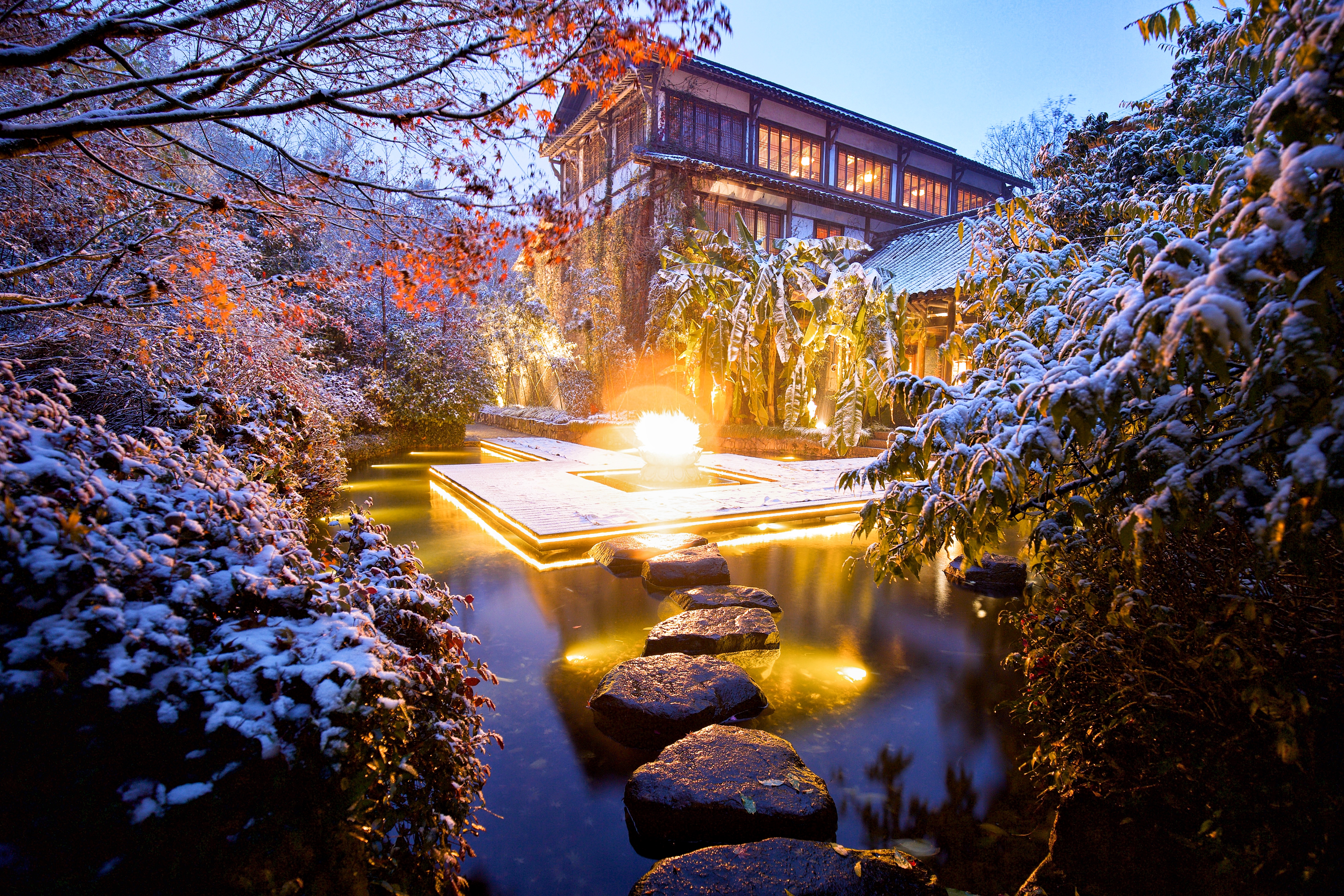 杭州紫萱度假村里有几家餐厅,杭州紫萱度假村冷菜