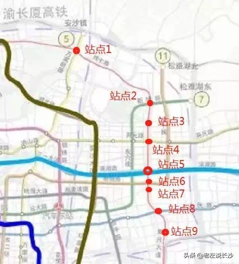 长沙星沙地铁7号线泉塘,长沙县泉塘地铁线路规划图