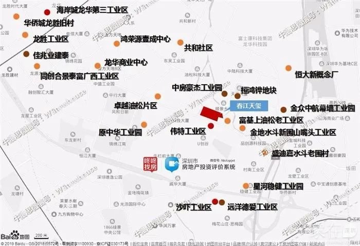 龙华城市更新项目,深圳龙华城市更新项目分布图