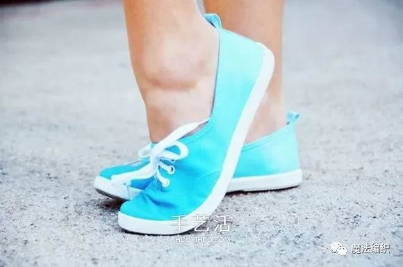 帆布鞋染色翻新,发黄帆布鞋改造