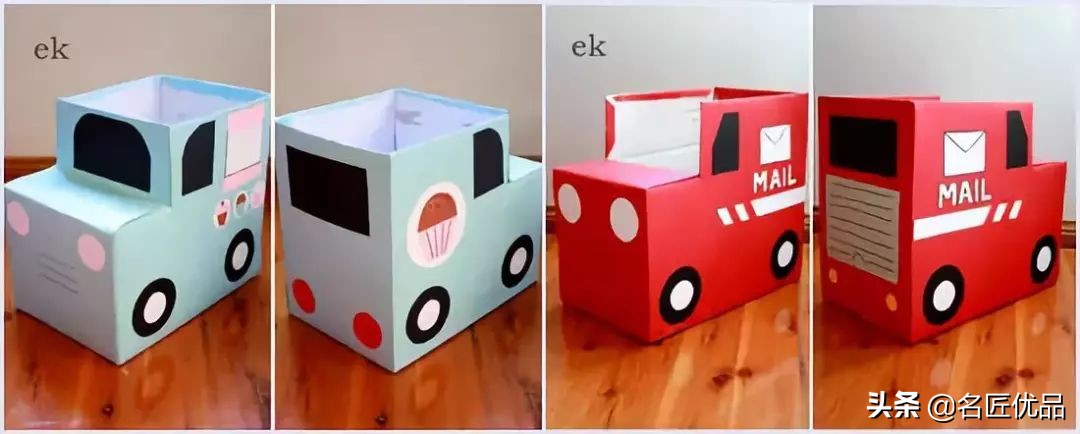 手工制作非常好玩的玩具,手工玩具制作关于小车