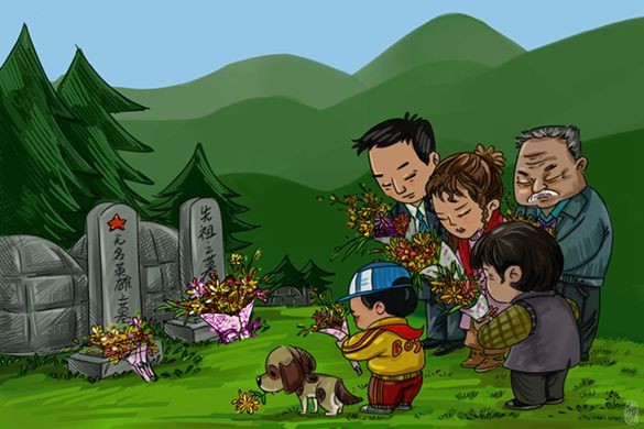 清明节是农历二十四节气之一,二十四节气中的清明节的故事