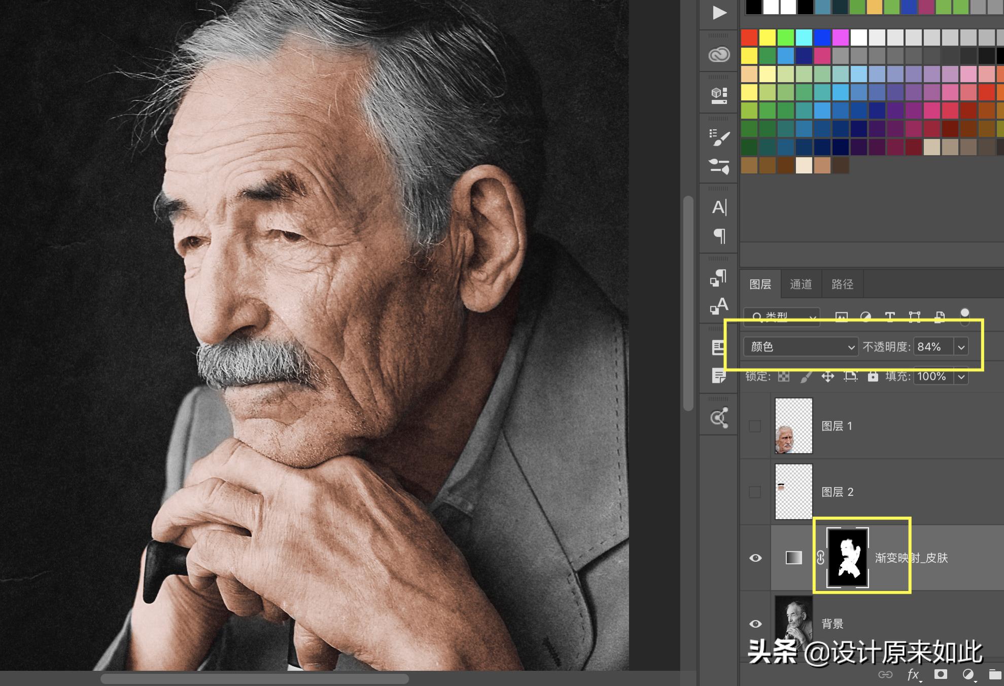ps黑白照片上色的最佳方法,ps黑白照片原格式怎么上色