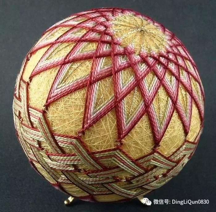 刺绣手鞠球制作步骤,绣手鞠球的正确方法