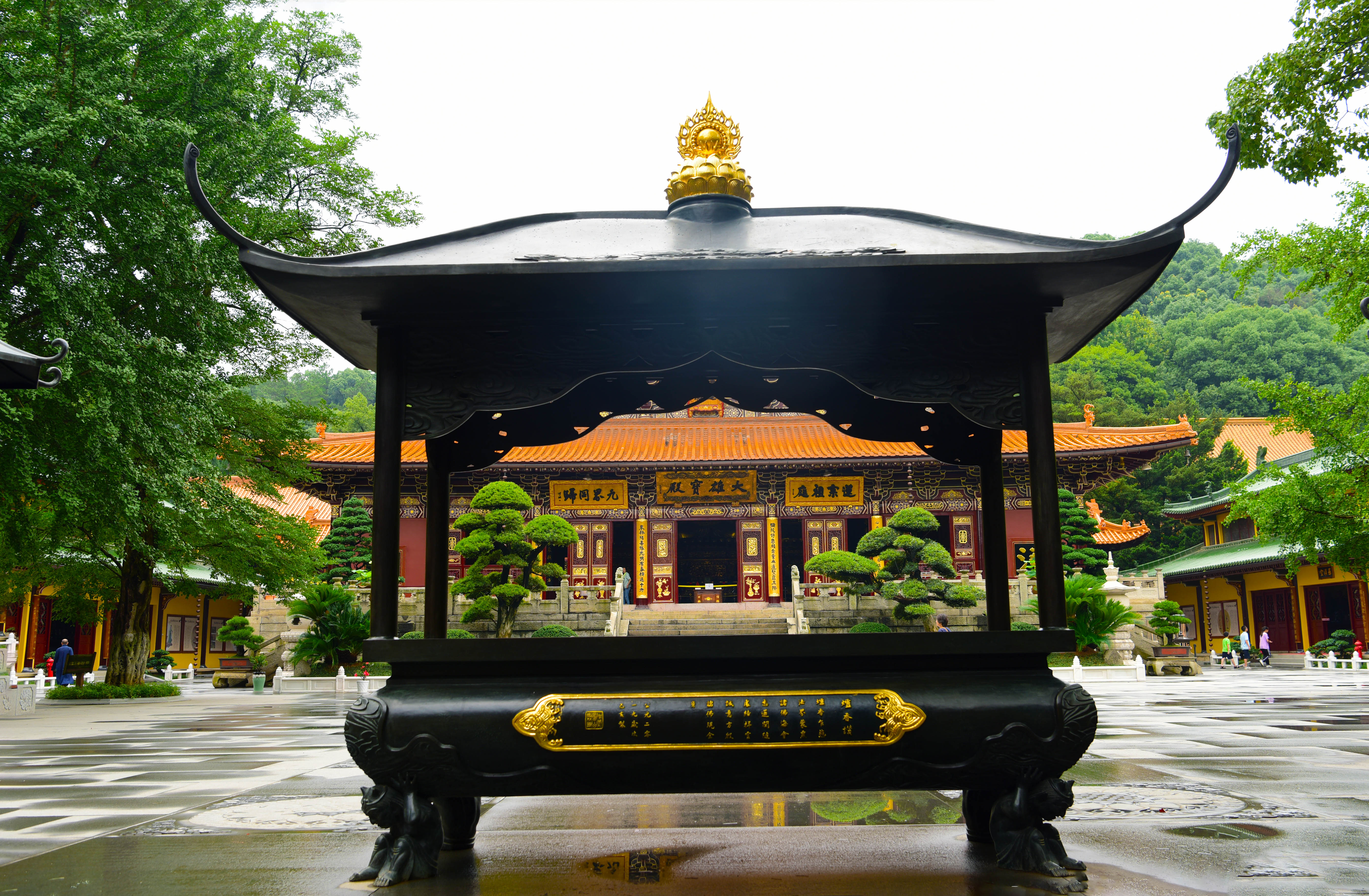 庐山东林寺，这座1600余年古刹，是中国一大佛门圣地，神奇惊叹