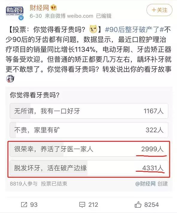 第一批90后看牙破产 (90后整牙破产)
