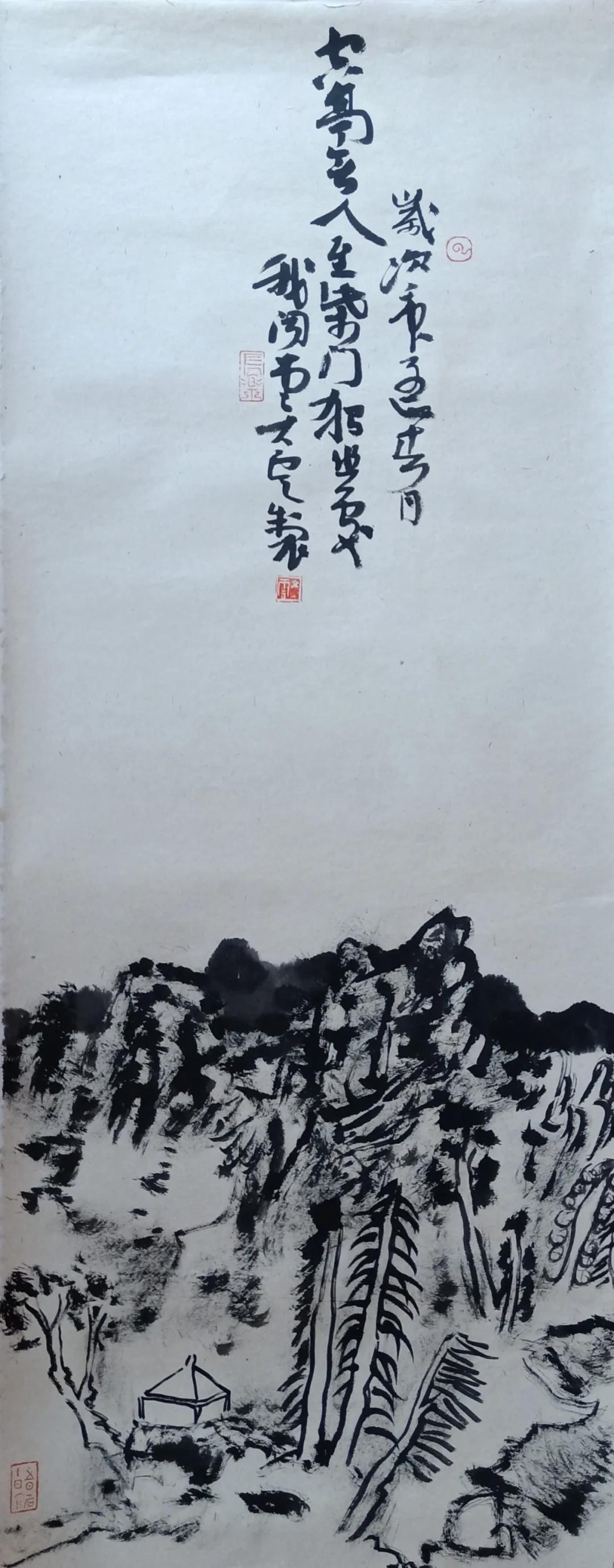 画家段云华的工笔画作品图片,书法大家珍贵挥毫视频