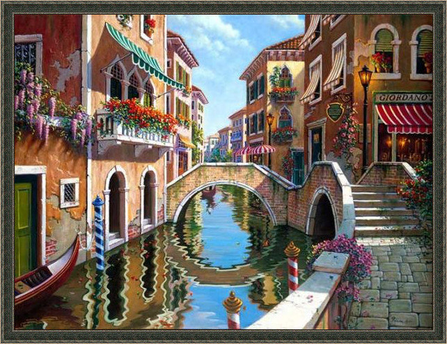 诗情画意风景画,意大利风景油画经典作品欣赏