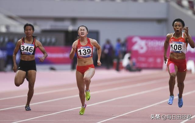 23秒17！女飞人杜蒂夺印度田径赛200米冠军曾以0.01秒击败韦永丽