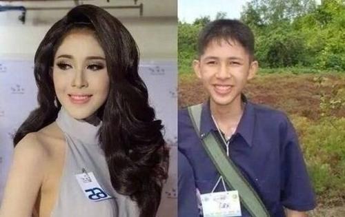 泰国人妖变性前后对比照，网友直呼辣眼睛