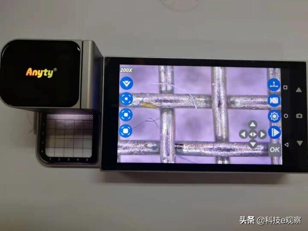 读数显微镜检测不锈钢筛网,显微镜下藻类怎么测筛网孔径大小