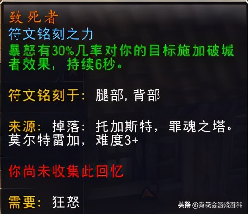 暗影国度武器战和狂暴战区别,暗影国度战士武器好还是狂暴好