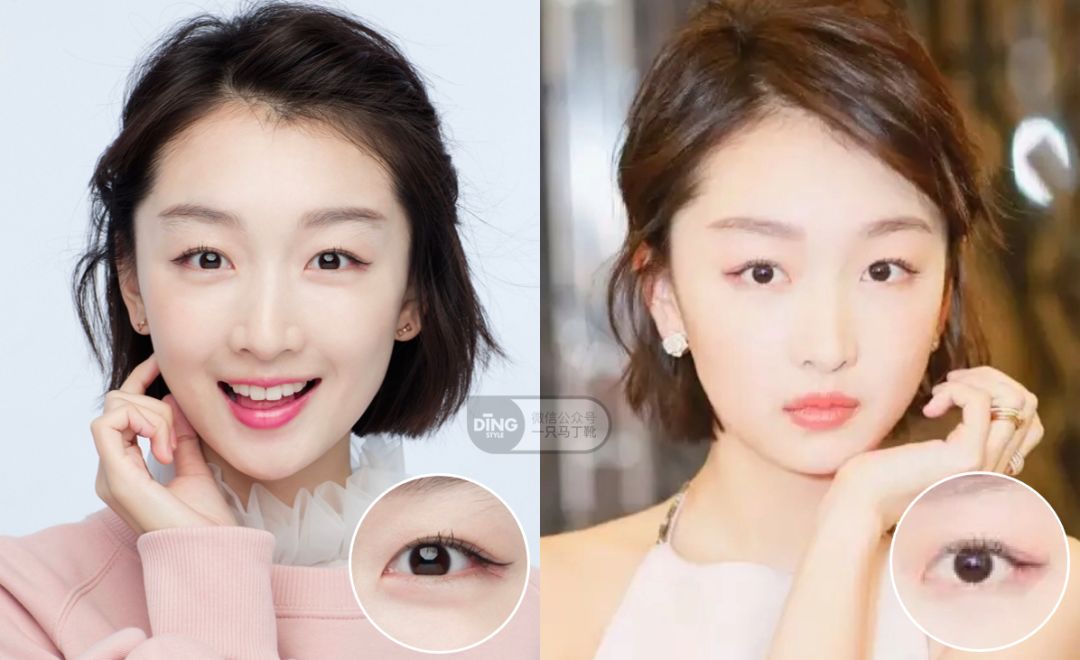 这些韩国女星的“明艳系”妆容，太适合扁平脸女生参考了