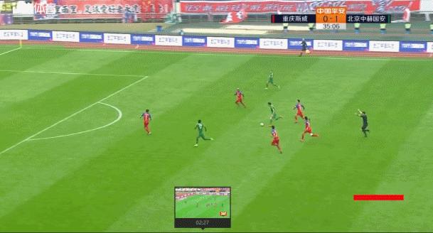 张玉宁晃晕潜力中卫,张玉宁射死角破门