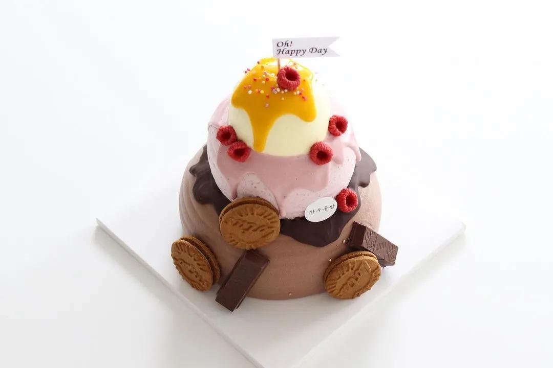 六一儿童节蛋糕款式图片女款,6.1儿童节小蛋糕简单款