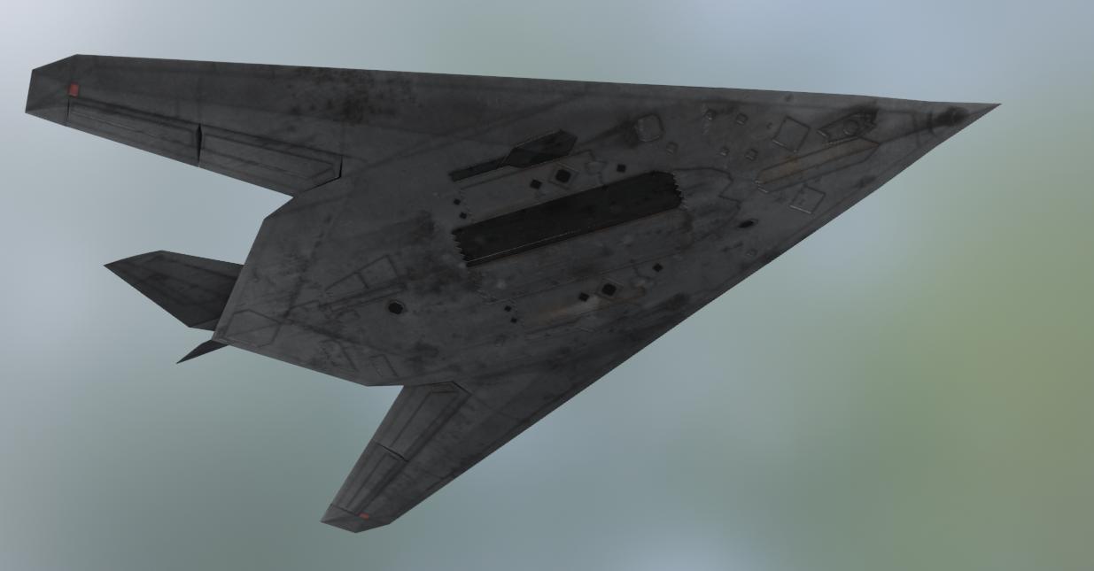 霸权急先锋夜鹰传奇！F117精细游戏模型展示可*载下**