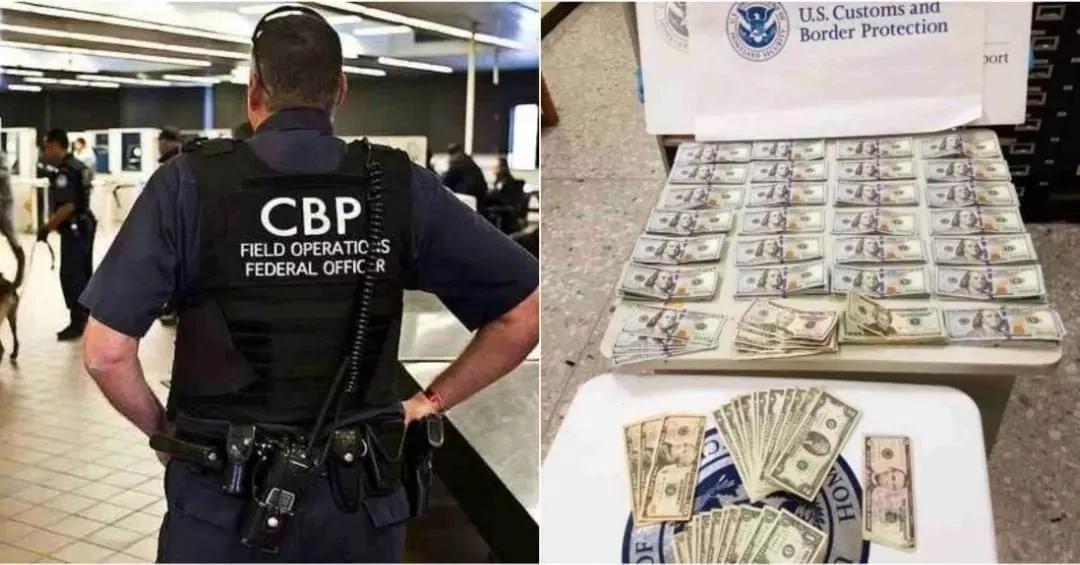 带钱过海关会被没收吗,过海关被带进小黑屋