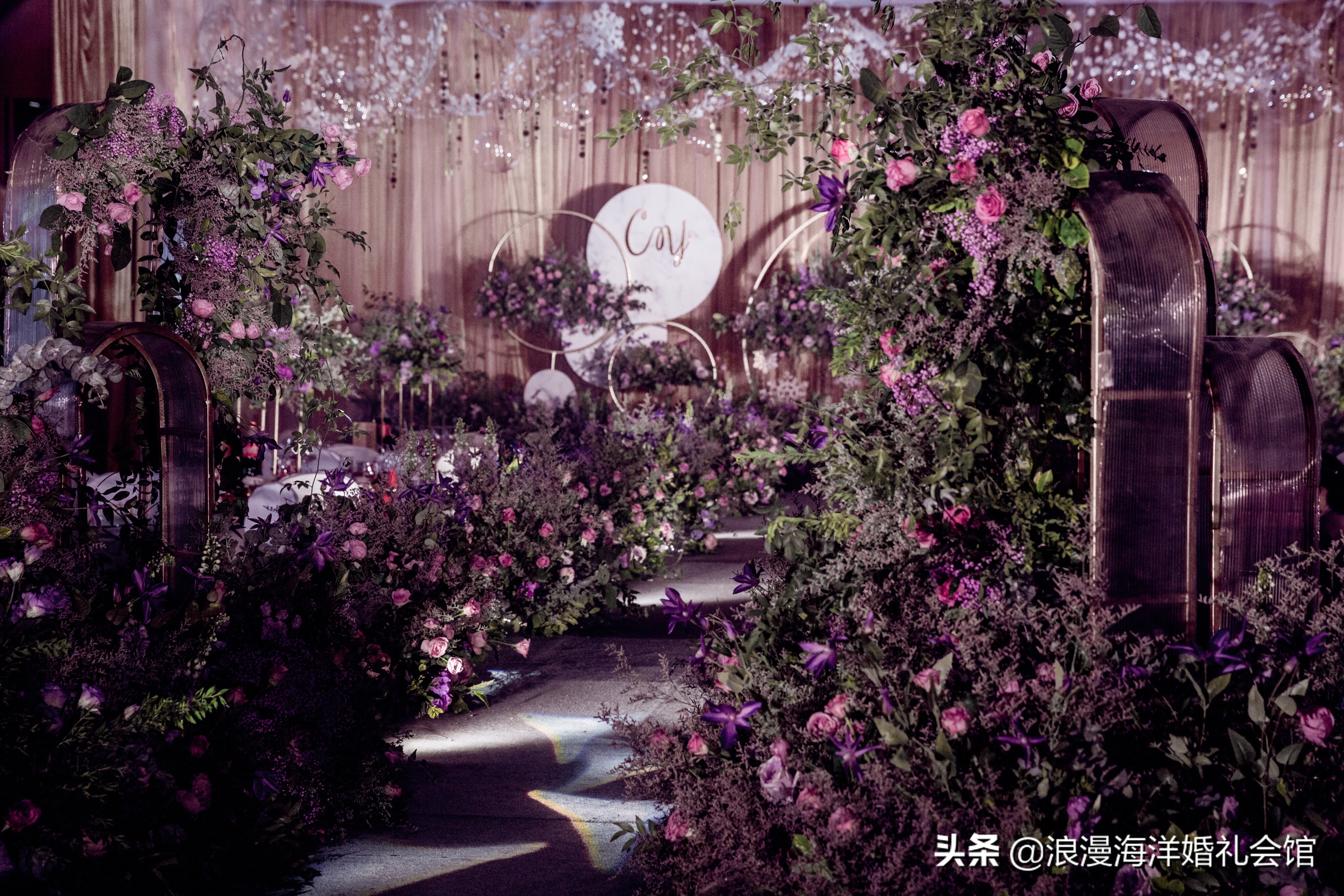 西式草坪婚礼浪漫,浪漫唯美庭院西式婚礼