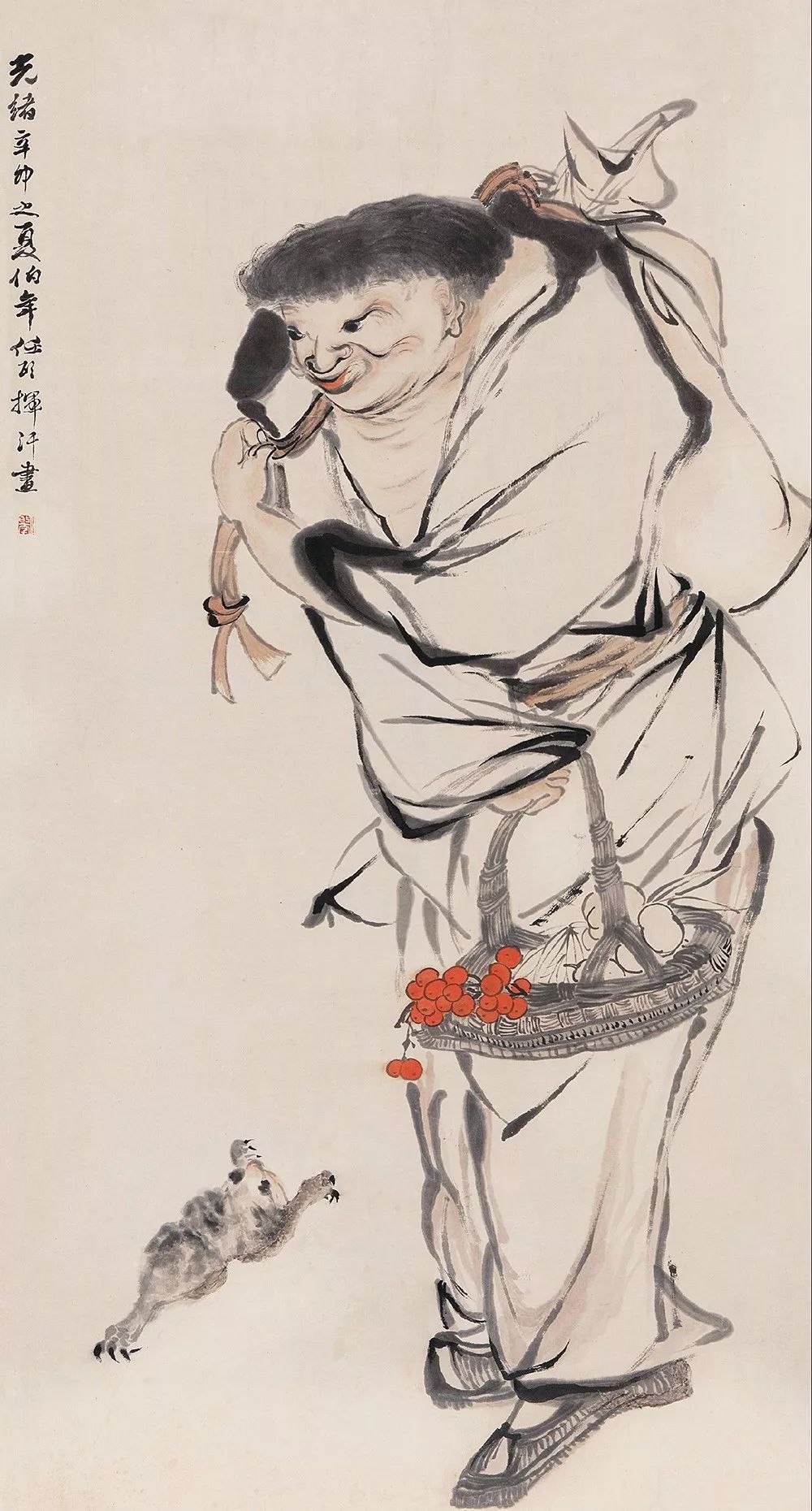 线条无人超越的大师任伯年 (任伯年线条作品)