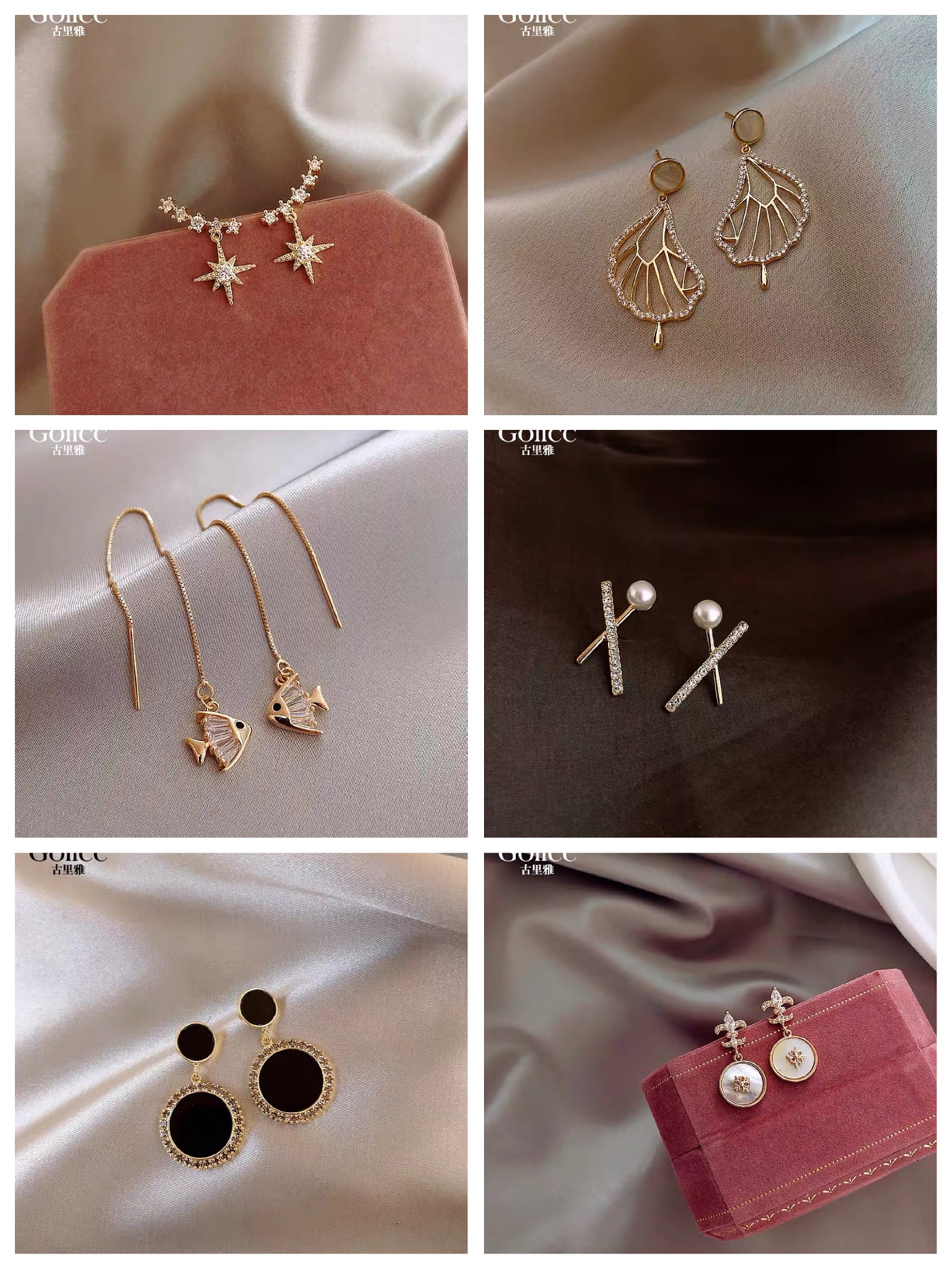 平价耳环怎么搭配好戴,一款超级好看的耳环