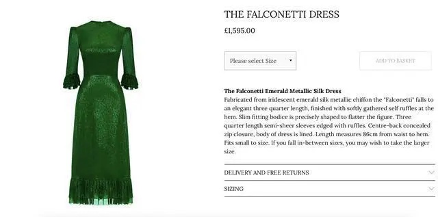 凯特王妃订婚礼宝蓝色长裙,凯特结婚礼服