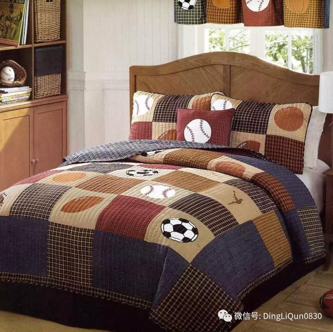 拼布三件套图片大全,拼布作品衣服