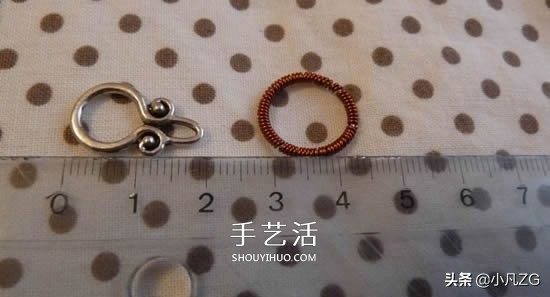铜线手工制作手链,铜丝手链diy