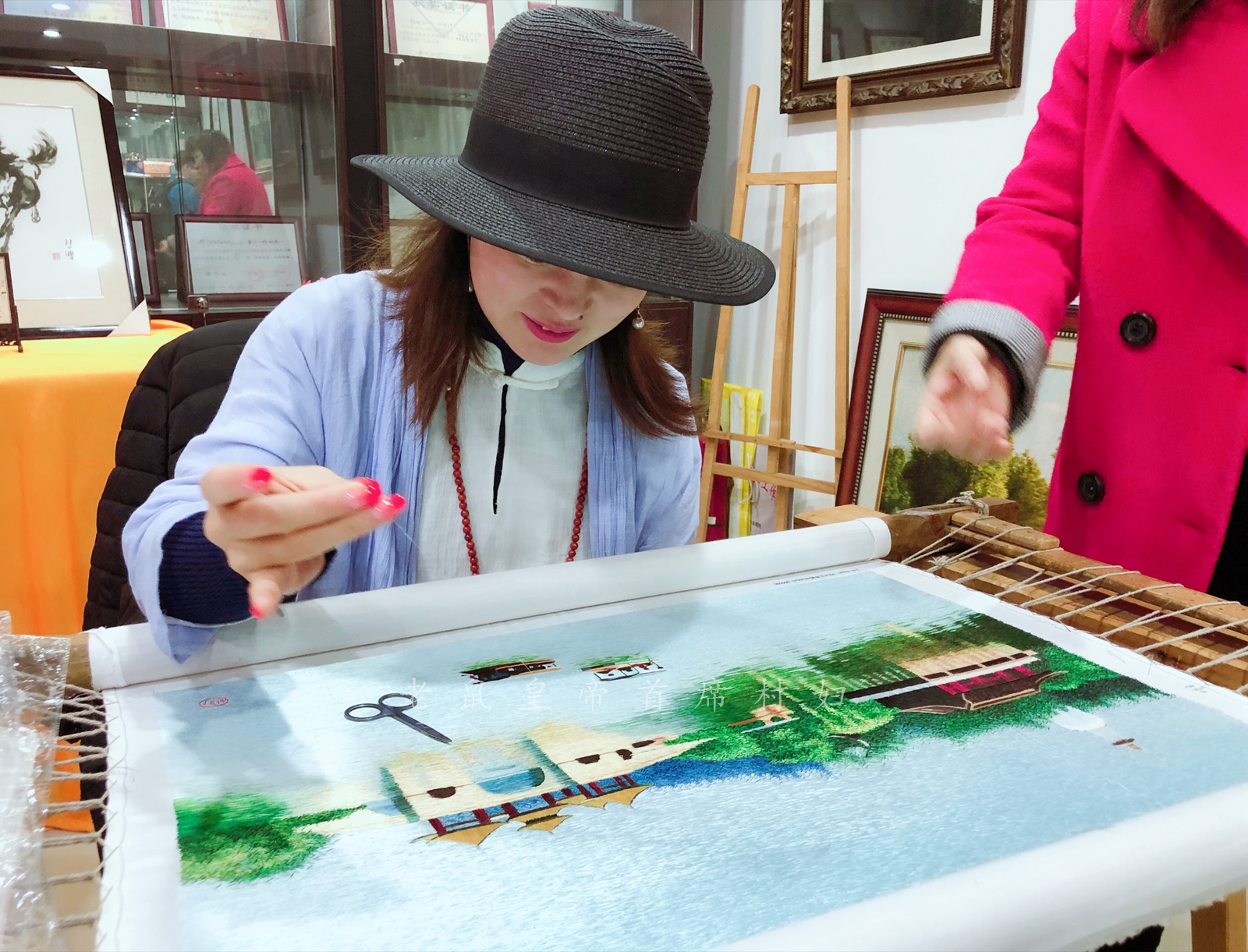 失恋催生第5大刺绣乱针绣，立体美感超油画，大师之作仅售3万