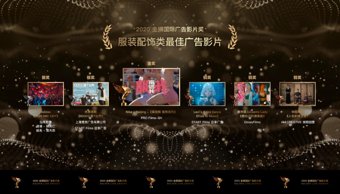 金狮奖广告片完整版,金狮国际广告影片奖名单