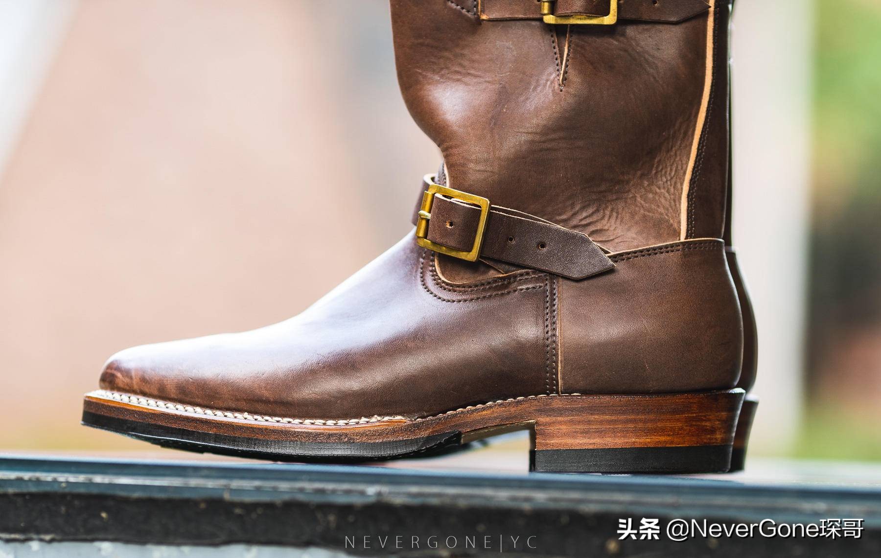 一双少见但高端的电工雨鞋——Viberg2060马皮工程师