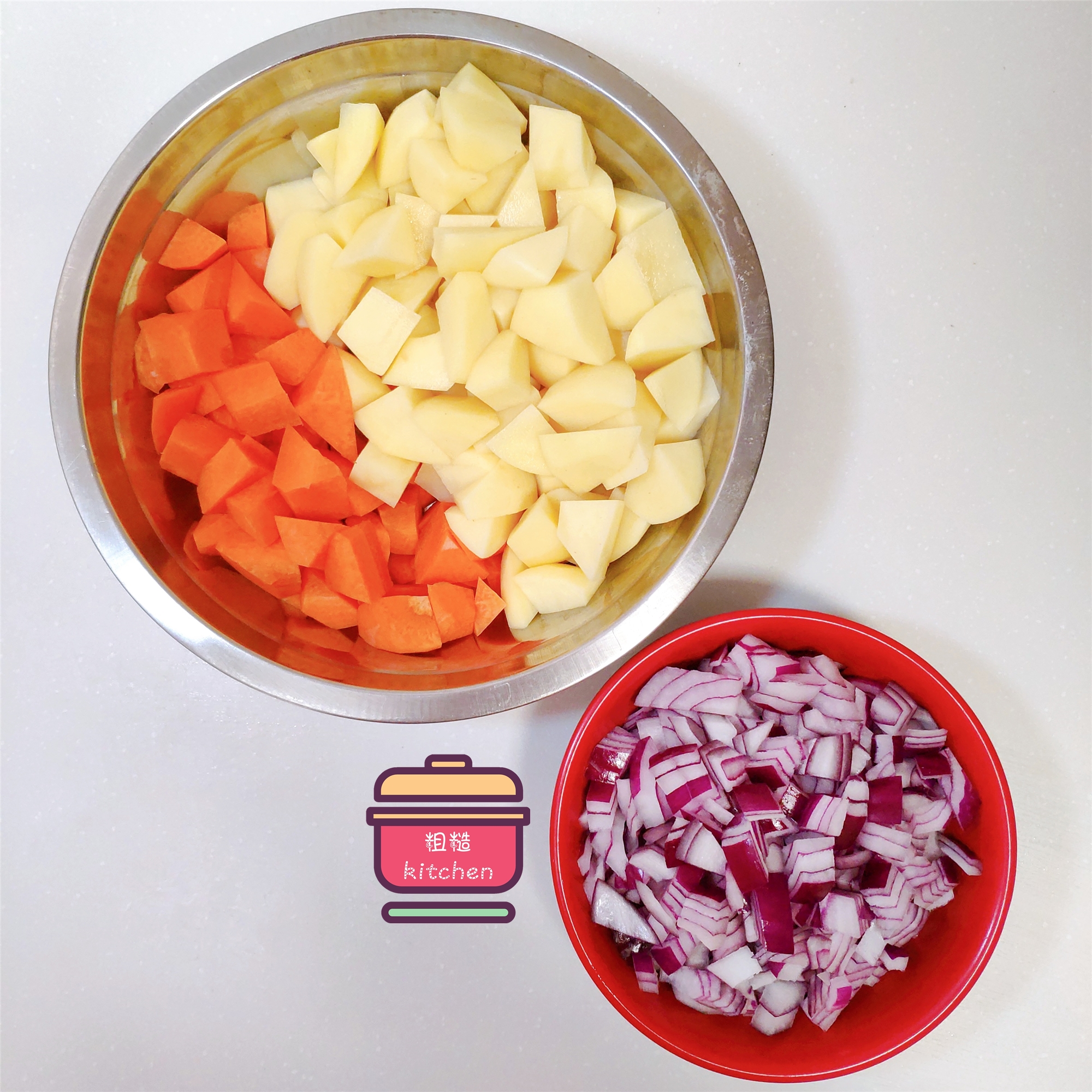 宜家咖喱蔬菜丸饭做法,宜家咖喱蔬菜丸饭