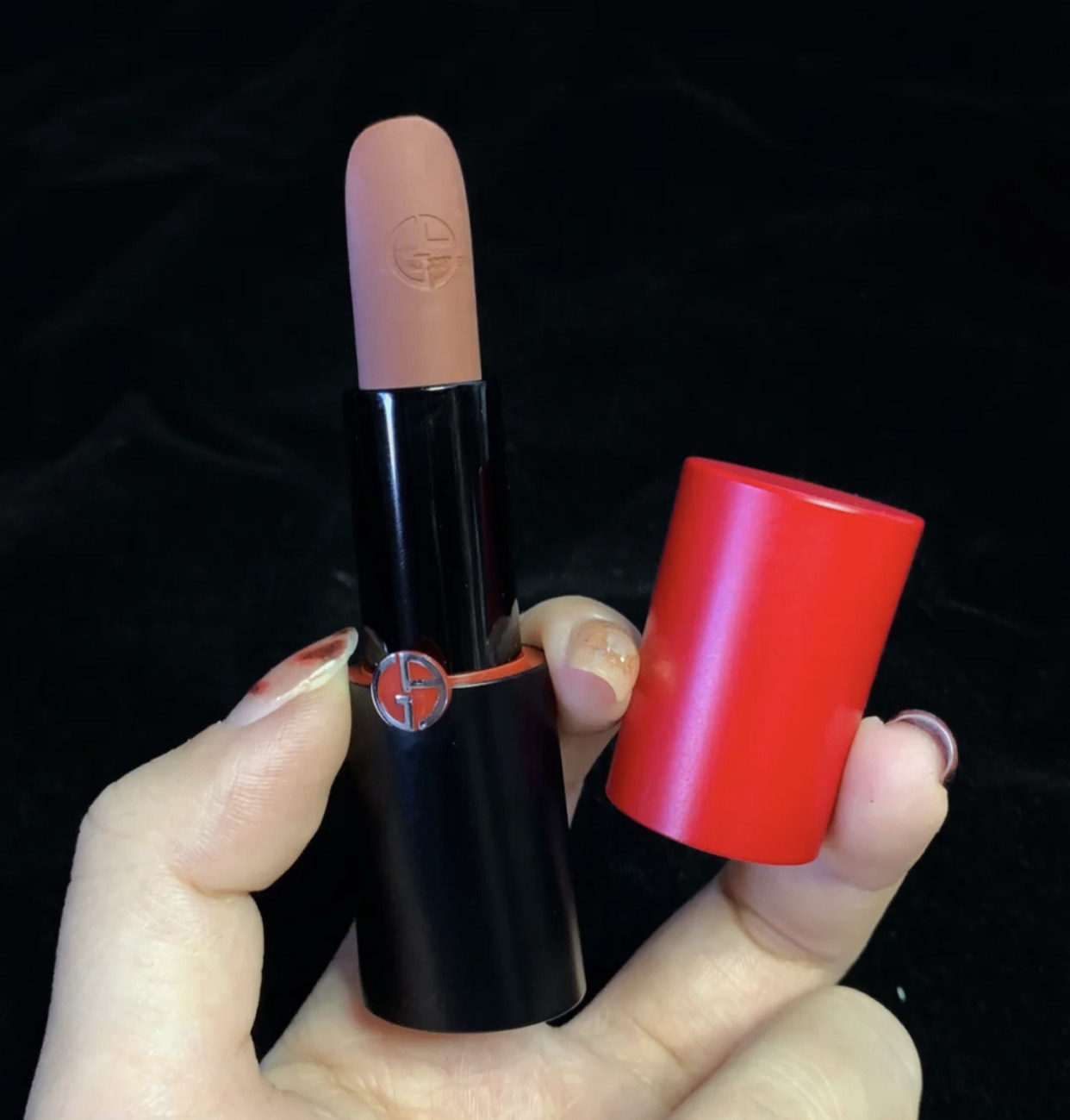 阿玛尼新款权力唇膏504,阿玛尼全新长管持久唇膏202